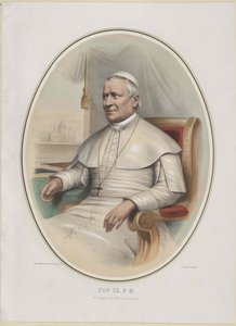 Pave Pius IX af Artist Unknown