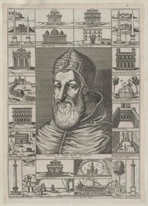Pave Sixtus V af Artist Unknown