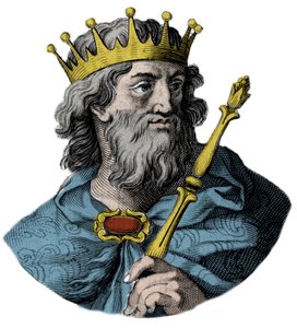 Portræt af Alfonso VII, konge af Leon og Kastilien