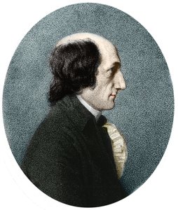 Portræt af Charles Stanhope. Engelsk opfinder.