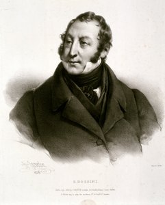 Portræt af Gioachino Antonio Rossini af Artist Unknown