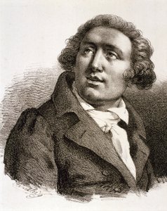 Portræt af Giovanni Paisiello (radering) af Artist Unknown