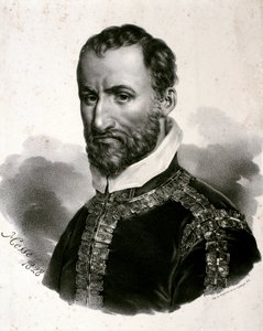 Portræt af Giovanni Palestrina (radering) af Artist Unknown