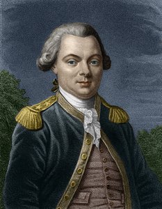 Portræt af Jean-Francois Galaup, greve af La Perouse, fransk søfarer. af Artist Unknown