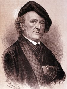 Portræt af Wilhelm Richard Wagner (radering)