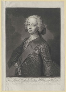 Prins af England Frederik Ludwig af Artist Unknown