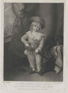 Prins af England Oktavius af Artist Unknown