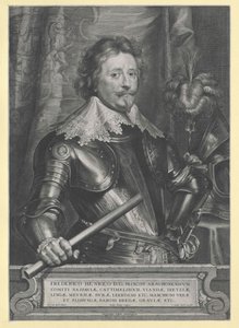 Prins af Oranien Frederik Henrik af Artist Unknown