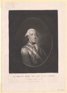 Prins af Sachsen Coburg-Saalfeld Frederic Josiah af Artist Unknown