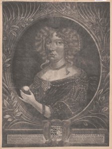 Prinsesse af Baden-Durlach Johanna Elisabeth af Artist Unknown