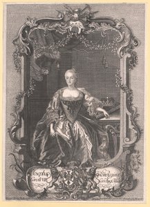 Prinsesse af Bayern Maria Josefa af Artist Unknown
