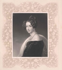 Prinsesse af Bayern Sophie (print) af Artist Unknown