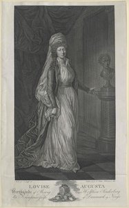 Prinsesse af Danmark Louisa af Artist Unknown