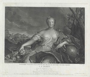 Prinsesse af Frankrig Elisabeth af Artist Unknown