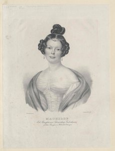 Prinsesse af Hohenlohe-Oehringen Mathilde af Artist Unknown