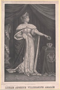 Prinsesse af Mecklenburg-Strelitz Louise af Artist Unknown