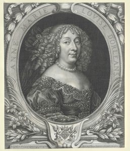 Prinsesse af Orl0061006es Anne Mary Louise (print) af Artist Unknown