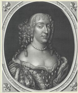 Prinsesse af Orl0061006es Anne Mary Louise (print) af Artist Unknown