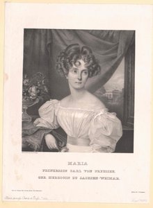 Prinsesse af Sachsen-Weimar Eisenach Maria af Artist Unknown