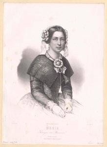 Prinsesse af Sachsen Altenburg Marie af Artist Unknown