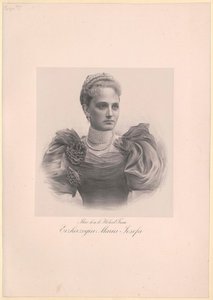 Prinsesse af Sachsen Maria Josefa af Artist Unknown