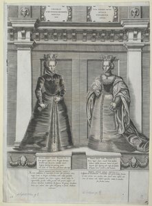 Dronning af England Mary I af Artist Unknown