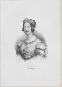 Dronning af Storbritannien Victoria af Artist Unknown