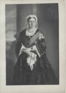 Dronning af Storbritannien Victoria af Artist Unknown
