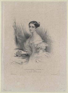 Dronning af Storbritannien Victoria af Artist Unknown