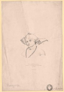 Dronning af Polen Jadwiga af Artist Unknown