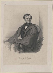 Richard Wagner af Artist Unknown
