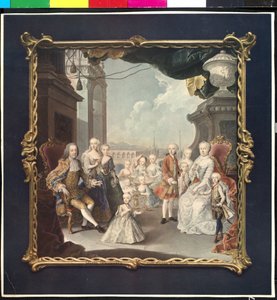 Romersk-tysk kejserinde 1717 - 1780 Maria Theresia af Artist Unknown
