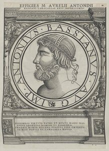 Den romerske kejser Caracalla af Artist Unknown