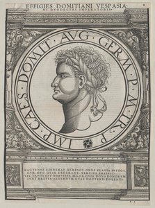 Den romerske kejser Domitian af Artist Unknown