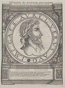 Den romerske kejser Mark Aurelius af Artist Unknown