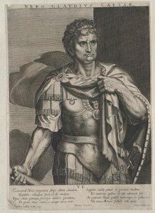 Den romerske kejser Nero af Artist Unknown