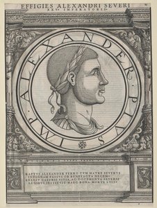 Den romerske kejser Severus Alexander af Artist Unknown