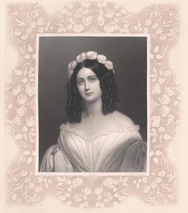 Rosalie Julie von Wuellerstorf og Urbair (print) af Artist Unknown
