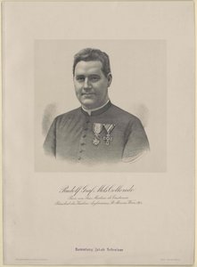 Rudolf Graf Mels-Colloredo (print) af Artist Unknown