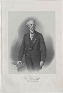 Rudolf von Vivenot af Artist Unknown