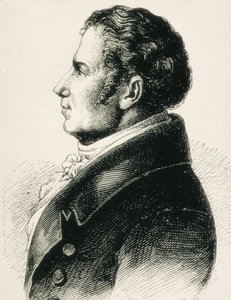 SCHLEGEL, August Wilhelm von (1767-1845). Tysk teoretiker inden for romantikken. Ætsning
