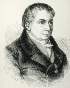 SCHLEGEL, Friedrich von (1772-1829). Tysk digter, kritiker og lærd. Kritisk leder af den tyske romantik. Gravering af Artist Unknown