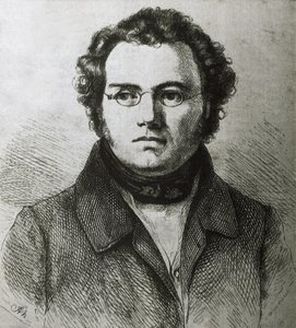 SCHUBERT, Franz (1797-1828). Østrigsk romantisk komponist. Ætsning. af Artist Unknown