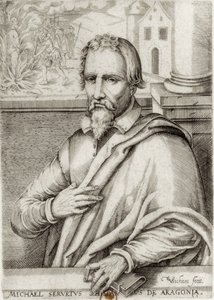 SERVET, Miguel (1511-1553). Spansk læge og teolog. Xylografi. FRANKRIG. ILE-DE-FRANCE. Paris. Nationalbiblioteket af Artist Unknown