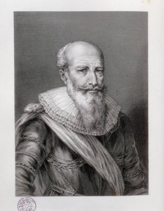 SULLY, Maximilian af Bethune, hertug af (1560-1641). Engelsk statsmand. Ætsning. SPANIEN. CATALONIEN. Barcelona. Biblioteca de Catalunya (Cataloniens nationalbibliotek) af Artist Unknown