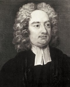 SWIFT, Jonathan (1667-1745). Irsk præst og satirisk forfatter. Portræt som dekan i St. Patrick