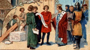 Saint Louis (kong Louis IX) af Artist Unknown