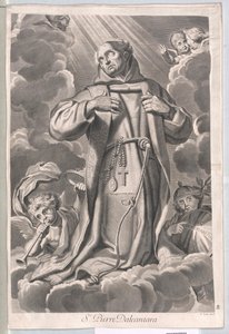 Sankt Peter af Alcantara af Artist Unknown