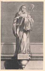 Saint Robert von Citeaux af Artist Unknown