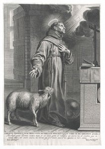Den hellige Frans af Assisi af Artist Unknown